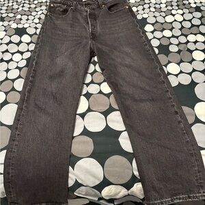 Levi’s Straight Leg Ribcage Ankle Jeans